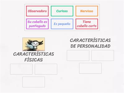 (1) IDENTIFICANDO LAS CARACTERÍSTICAS DE LOS PERSONAJES - SECRETO DE FAMILIA (ISOL)