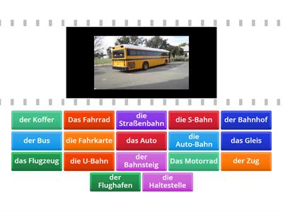 Verkehrsmittel Menschen L. 10