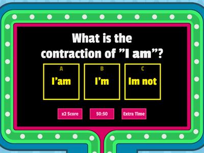  Contractions