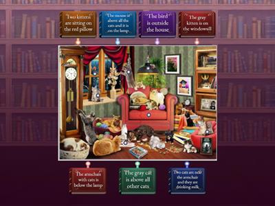 Inside outside above below near - Teaching resources