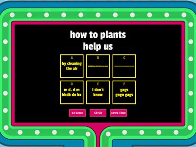 we should help plants