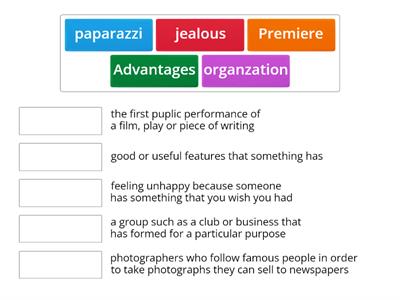 Pre teaching -vocab 