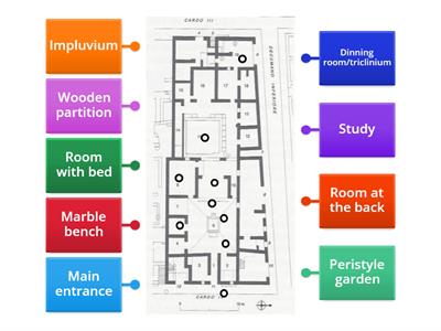 House of Wooden Partition plan