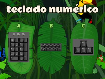 Las partes del teclado I