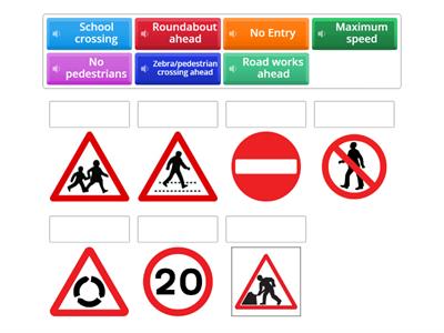  TITAN - Road signs