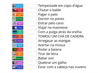 Revisão: Expressões Idiomáticas