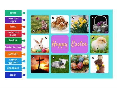 Easter and spring vocabulary 