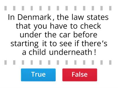 True/False Driving