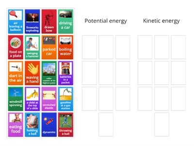  Potential and Kinetic energy 