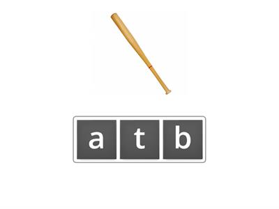 FF-Starter Phonics Aa, Bb, Cc, Dd, Ee Anagram