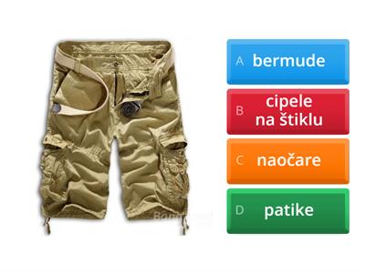 Quiz (Kviz) - Odeća i obuća - clothes and shoes