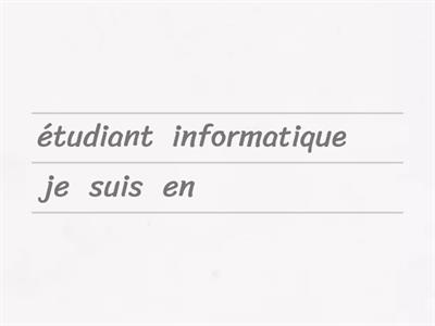 Tu as un petit boulot?