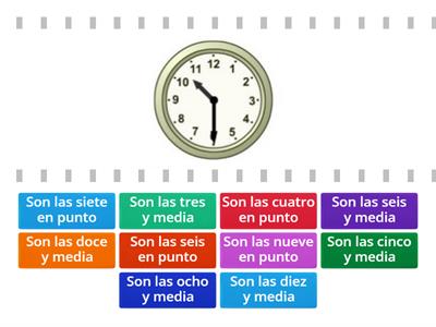 ¿Qué hora es?