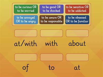 SOLUTIONS Intermediate 5E Adjective + Preposition