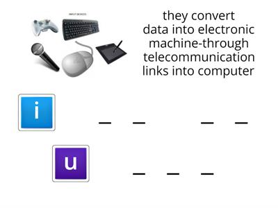 Computer devices and components of a computer system