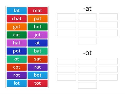 ot and at sort