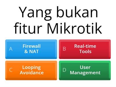 SOAL Pembahasan Mikrotik TKJ