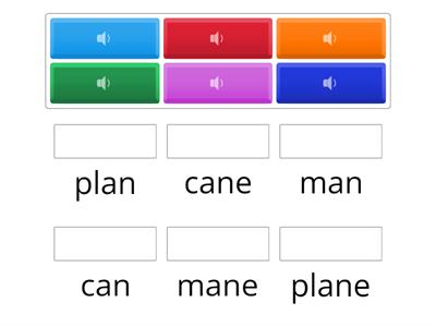 Short A and Long A with Silent E (a_e)