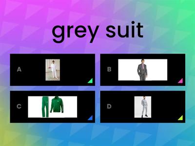 GoGetter 1 - Clothes and colours - Unit 2.1