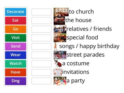 T4-L11b - What do people usually do in a celebration?
