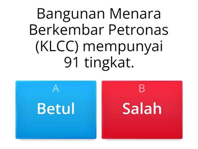 Quiz 10 Seni Bina Unik di Malaysia