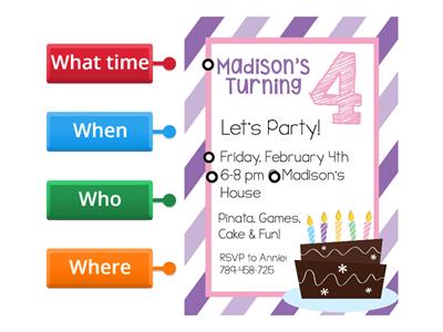 Party invitation