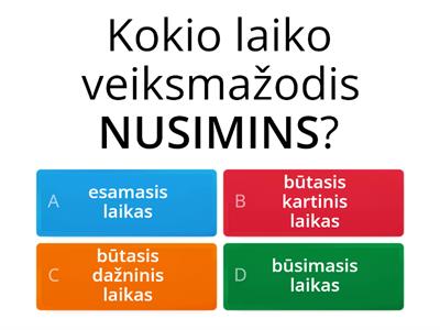 Lietuvių kalba. Veiksmažodis