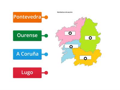Provincias de Galicia