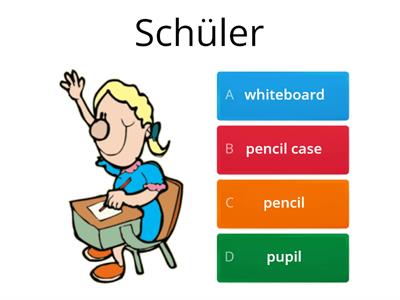 Quiz Deutsch => Englisch