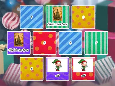 Kindy - Christmas Matching Game