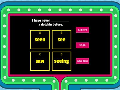 present perfecr vs. past simple