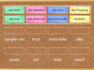 Verkehrsmittel Matchup