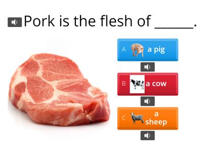 Kinds of Meat