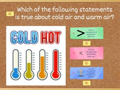 Understanding Cold Air and Warm Air