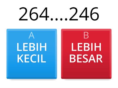 LEBIH BESAR LEBIH KECIL