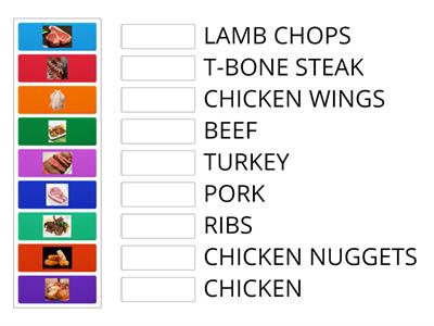  - MEAT VOCABULARY - Liverpool English Institute