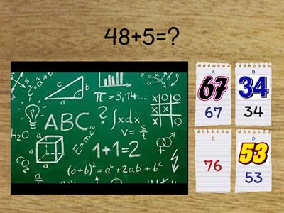 Matematika- 2. razred (57+4, 57-4)