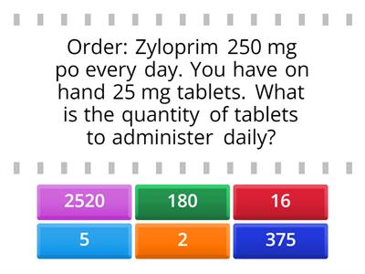 Medical Math 