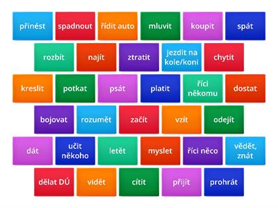 Irregular verbs - MIX (flip to see the 3 verb forms)