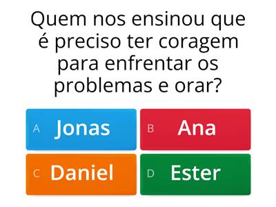 Pai Nosso- Lição 4- Deus escutou e respondeu as suas orações.