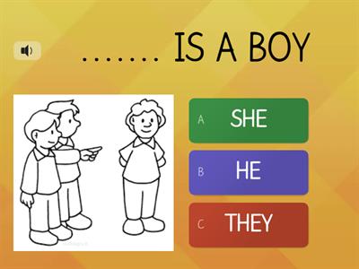 PERSONAL PRONOUNS 