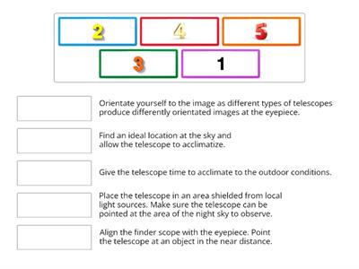 WORKING PRINCIPLE OF TELESCOPE