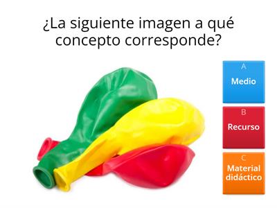 Recursos, medios y material didáctico