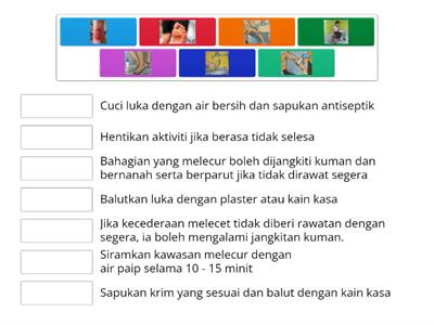 Bantuan Awal Kecederaan Melecet & Melecur