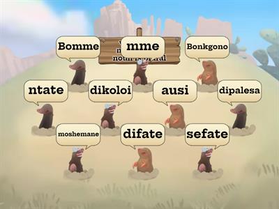  Singular and plural nouns-Sesotho