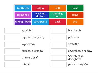 Junior Explorer 6 unit 4 Vocabulary