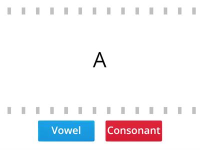 Vowel or Consonant