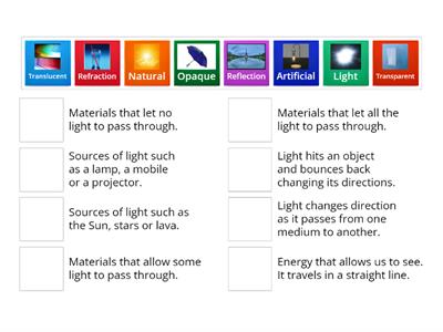 Light Energy Definitions