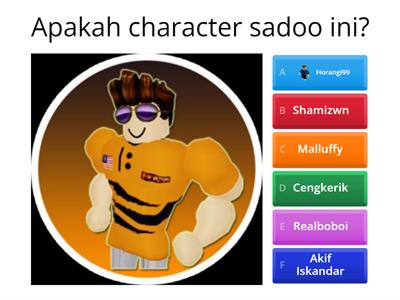 Roblox Malaysia Characters