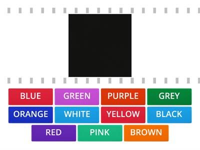 FIND THE MATCH: Colours (Starters)